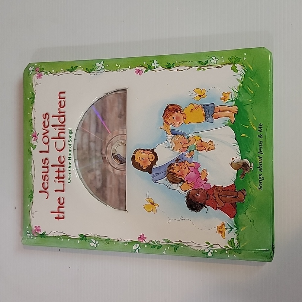 Jesus Loves the Little Children Book with CD